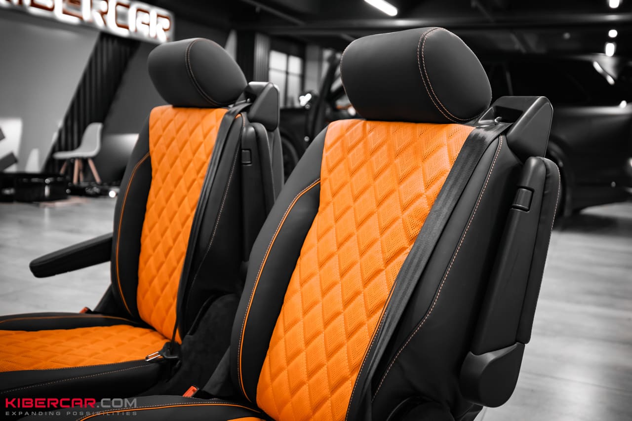 Перешив салона и руля Volkswagen Multivan: комфорт, стиль и новая конфигурация интерьера