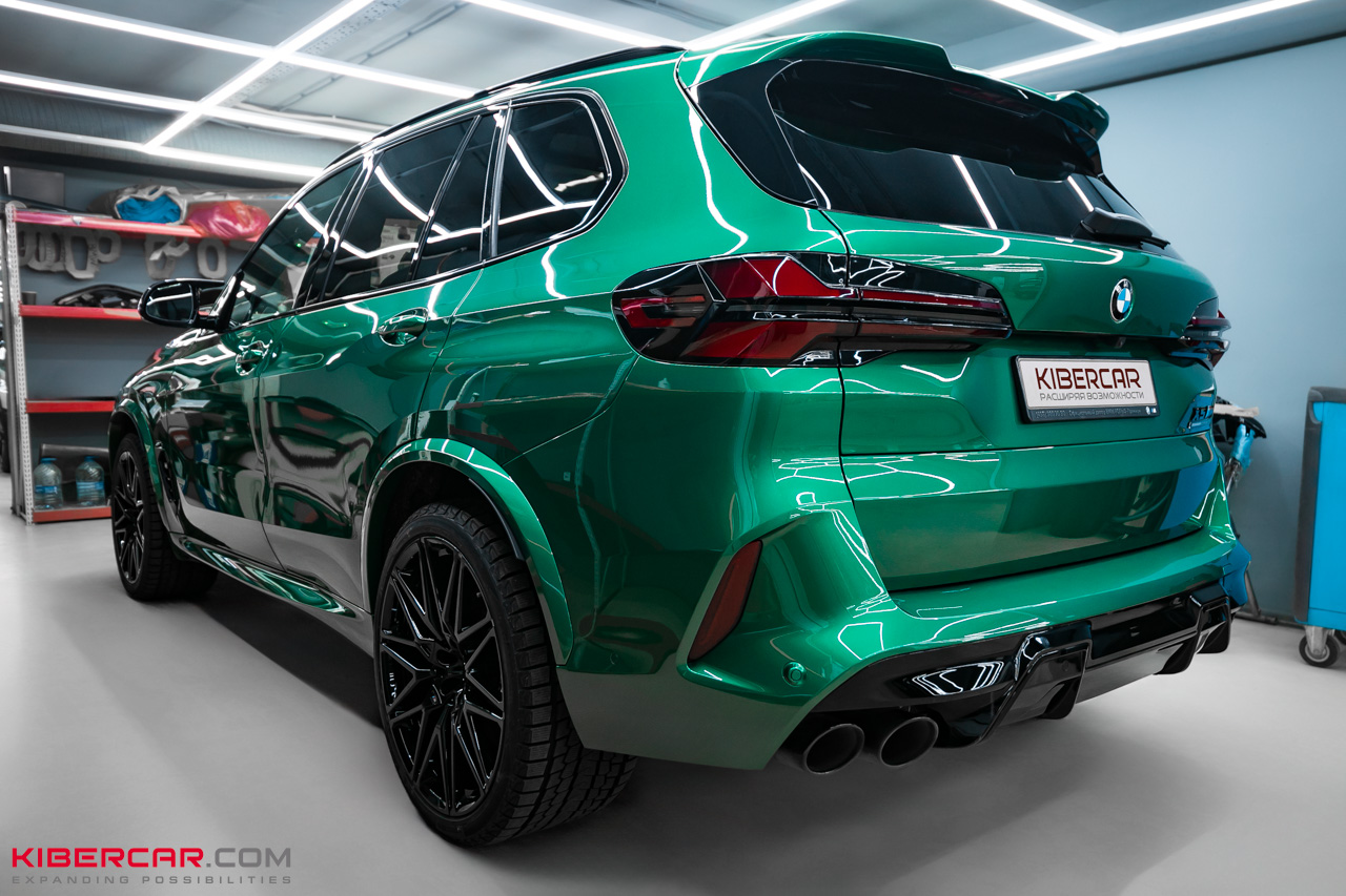 Оклейка BMW X5 M Competition в защитную полиуретановую пленку