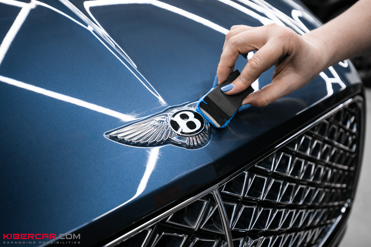 Мягкая полировка и керамическое покрытие на Bentley Continental GT