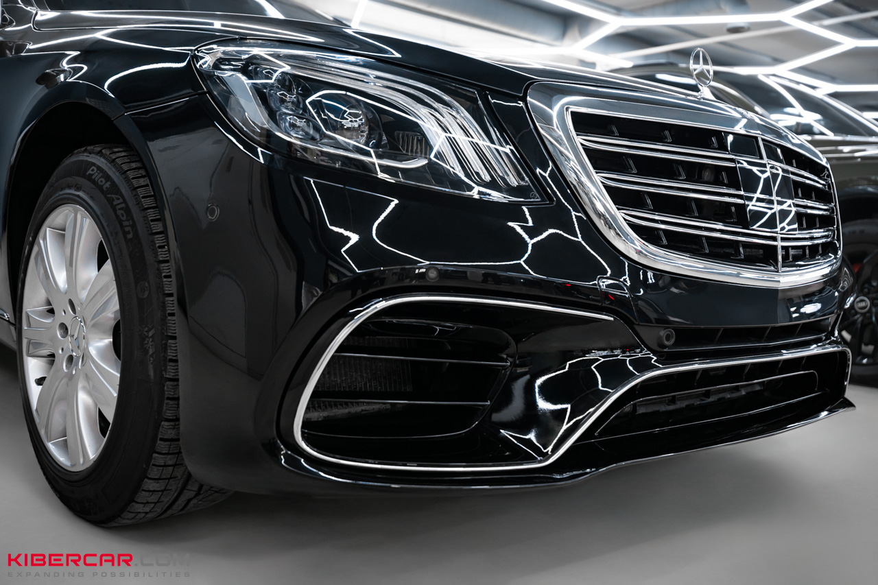 Возвращаем блеск на Mercedes-Benz S-Класс W222: полировка и керамика