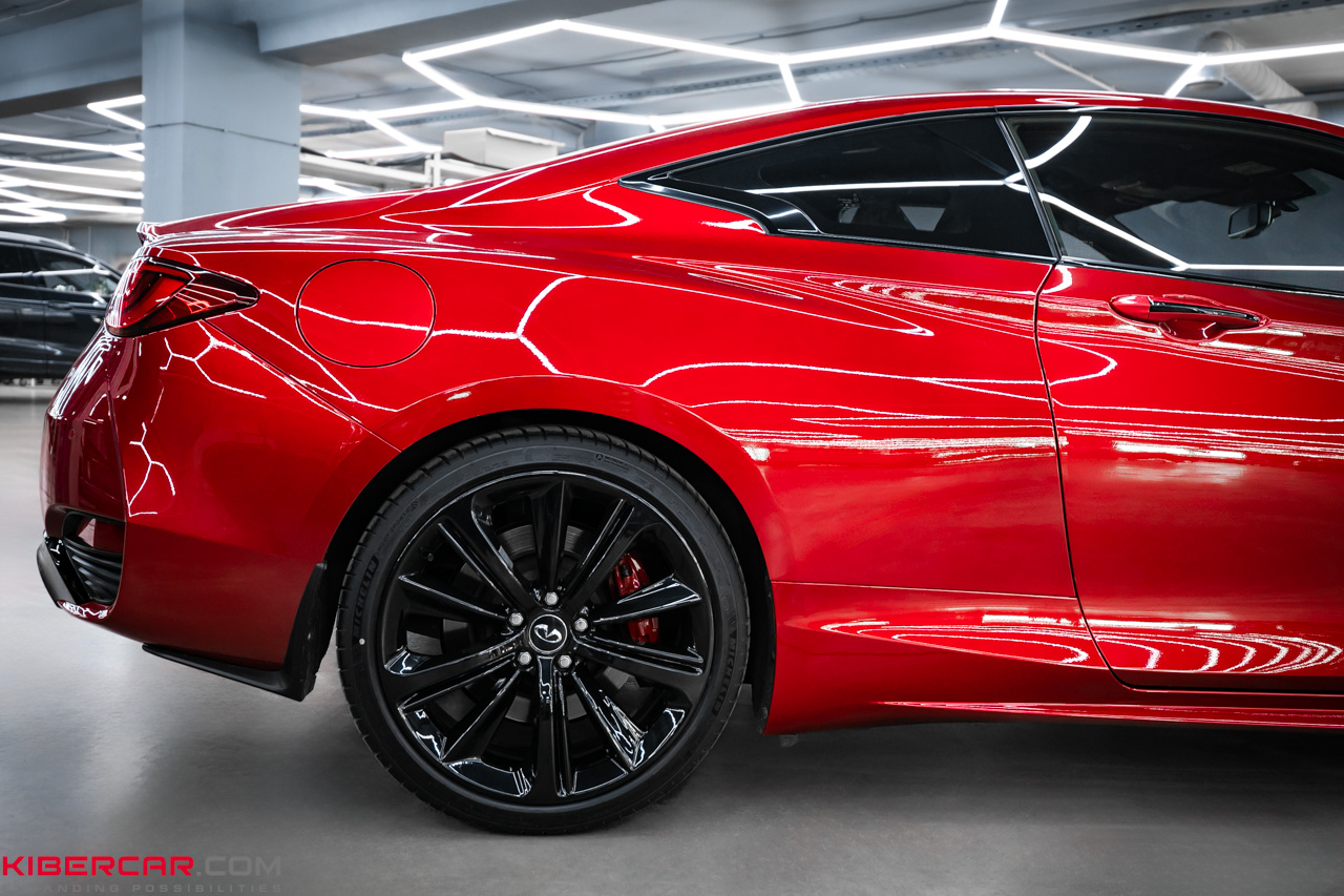 Восстановление и покраска дисков на Infiniti Q60S