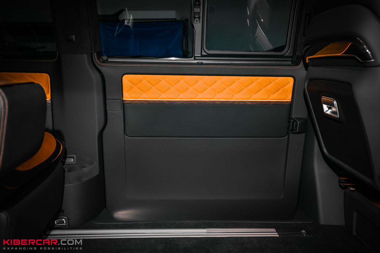 Звездное небо и атмосферная подсветка в Volkswagen Multivan