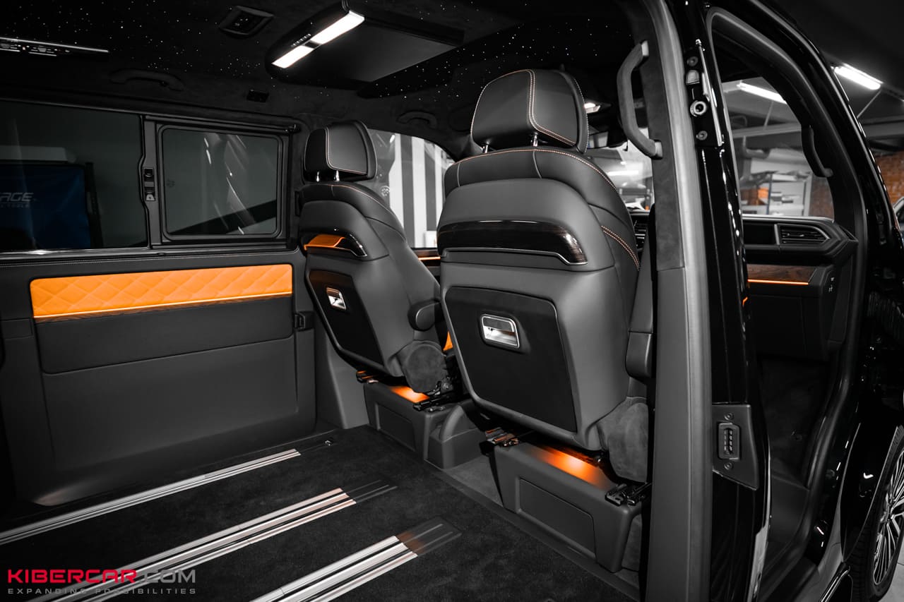 Перешив салона и руля Volkswagen Multivan: комфорт, стиль и новая конфигурация интерьера