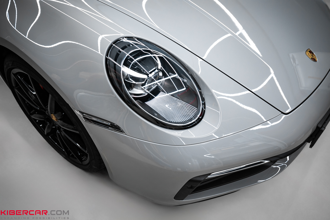 Porsche 911: оклейка кузова полиуретановой пленкой