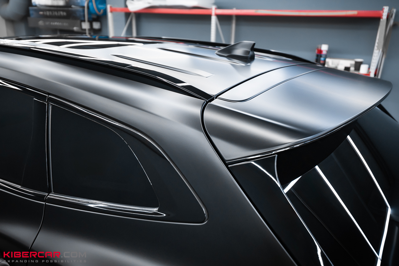 Антихром и оклейка пленкой с матовым эффектом на EXEED VX