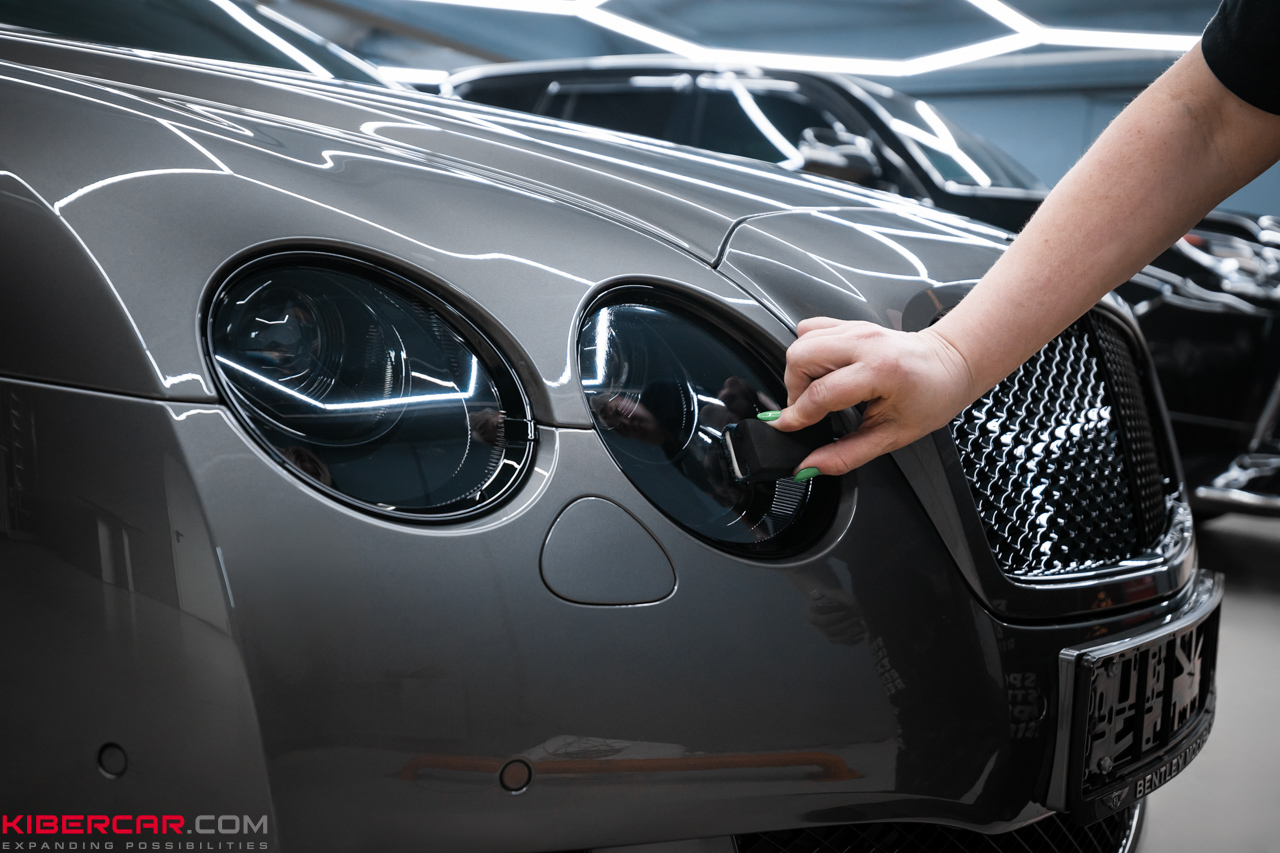 Полировка и керамика на Bentley Continental GT: бережный уход за элитным автомобилем