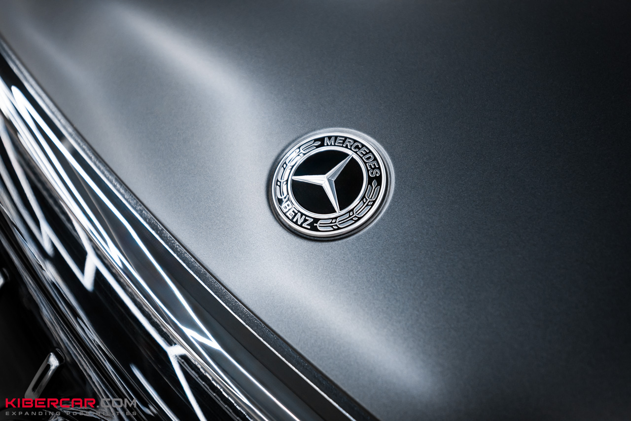 Оклейка матовой полиуретановой пленкой Mercedes-Benz EQS