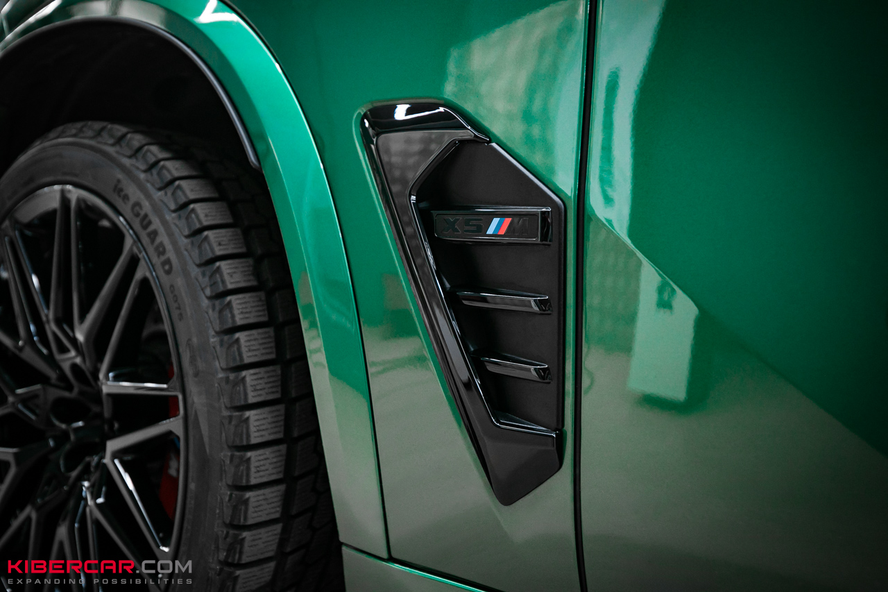 Оклейка BMW X5 M Competition в защитную полиуретановую пленку