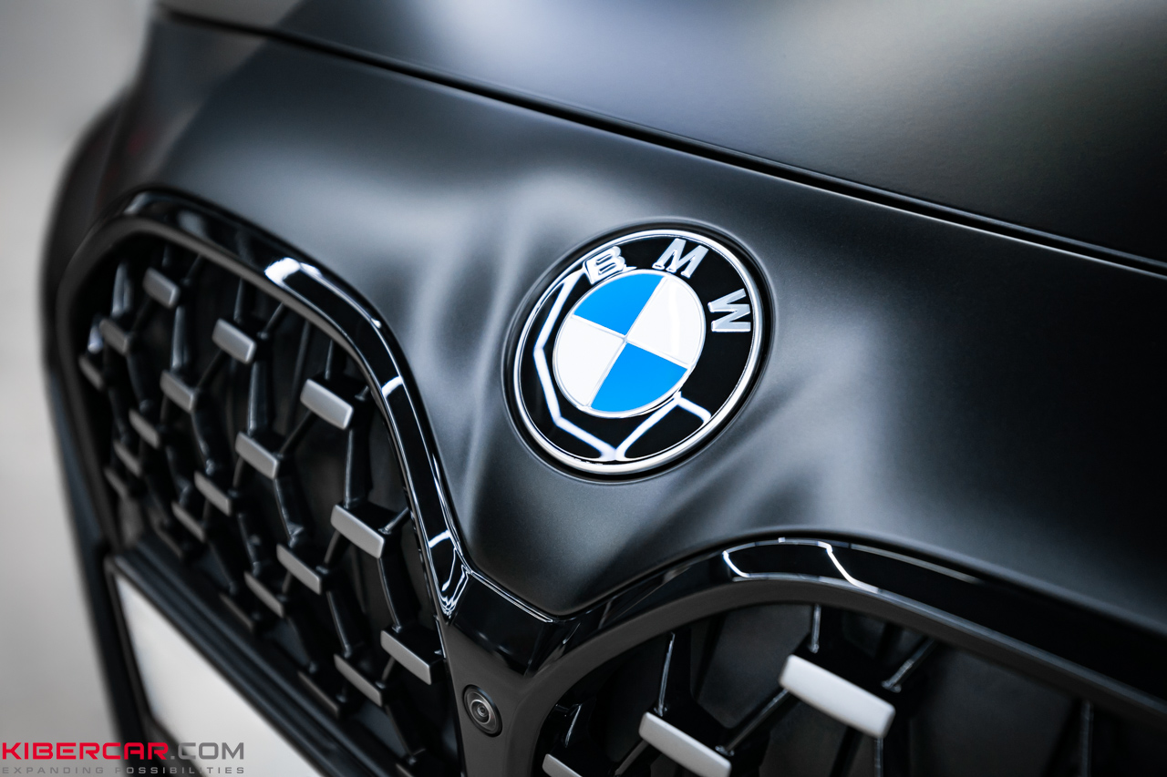 Оклейка BMW 4 серии матовым полиуретаном