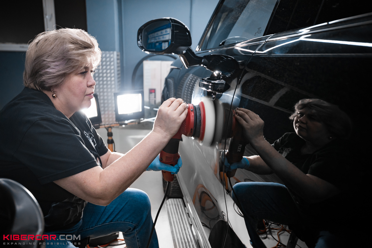 Антихром, полировка и керамика для Zeekr 9X