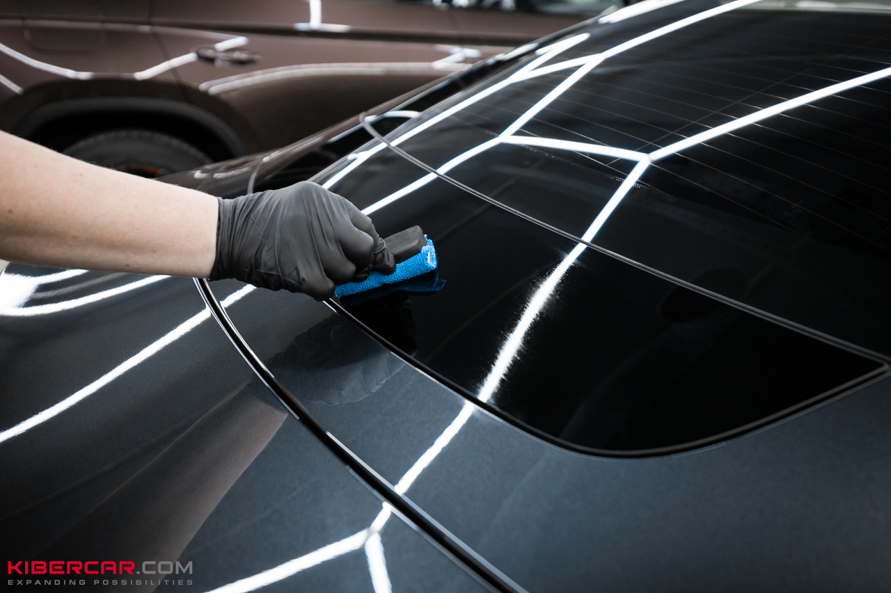 Porsche Taycan: керамическое покрытие кузова, восстановление и покраска дисков