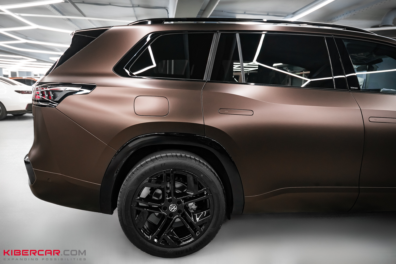 Оклейка Volkswagen Teramont в матовую защитную пленку: стильный акцент и долговременная защита