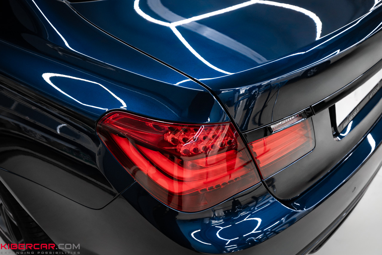 Полировка BMW 7: как вернуть глубину синего цвета и устранить пятна