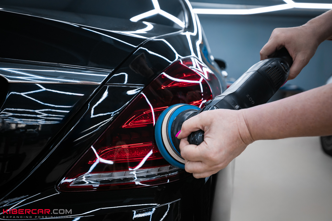 Возвращаем блеск на Mercedes-Benz S-Класс W222: полировка и керамика