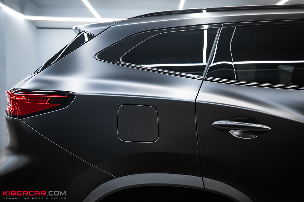 Антихром и оклейка пленкой с матовым эффектом на EXEED VX