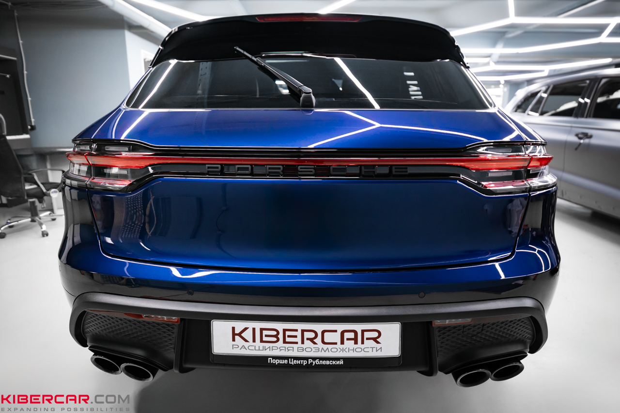 Porsche Macan: полировка с нанесением керамического покрытия 
