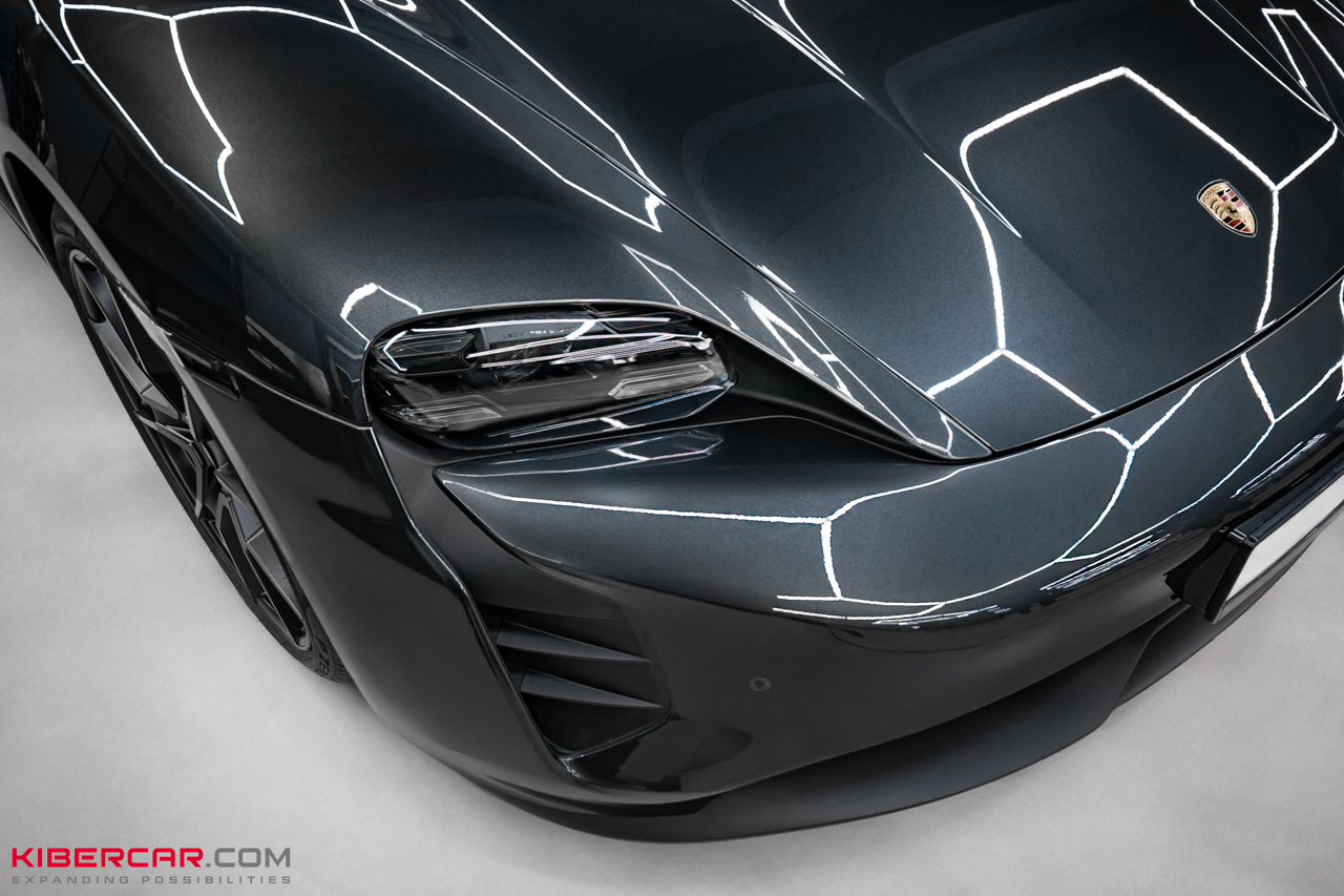 Porsche Taycan: керамическое покрытие кузова, восстановление и покраска дисков