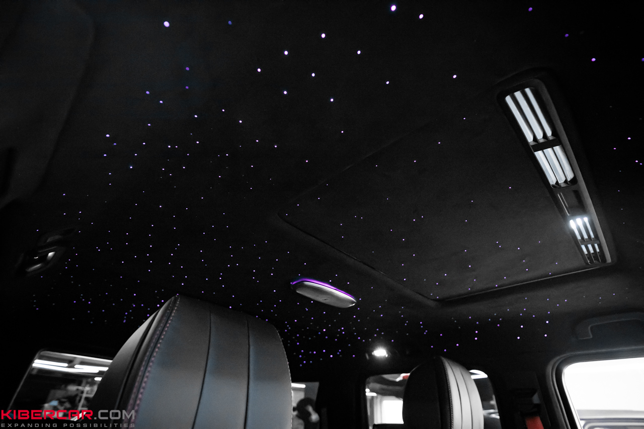 Mercedes-Benz G-Класс: подсветка на потолок «Звездное небо»