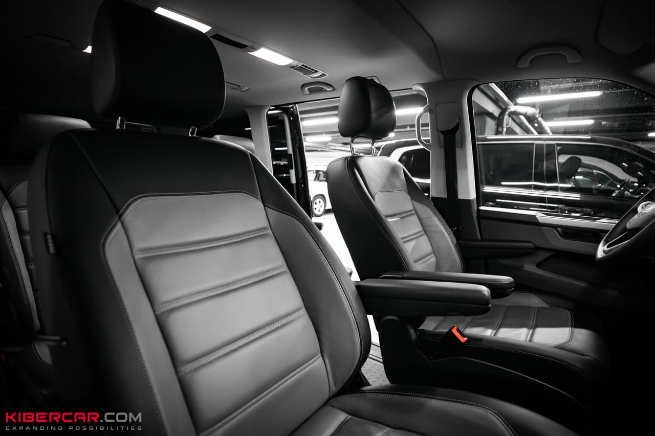 Перешив салона и руля Volkswagen Multivan: комфорт, стиль и новая конфигурация интерьера