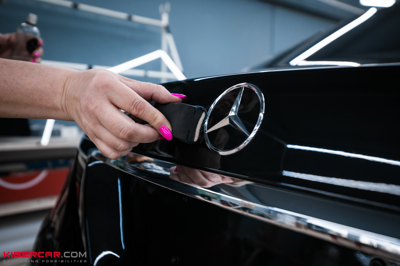 Возвращаем блеск на Mercedes-Benz S-Класс W222: полировка и керамика
