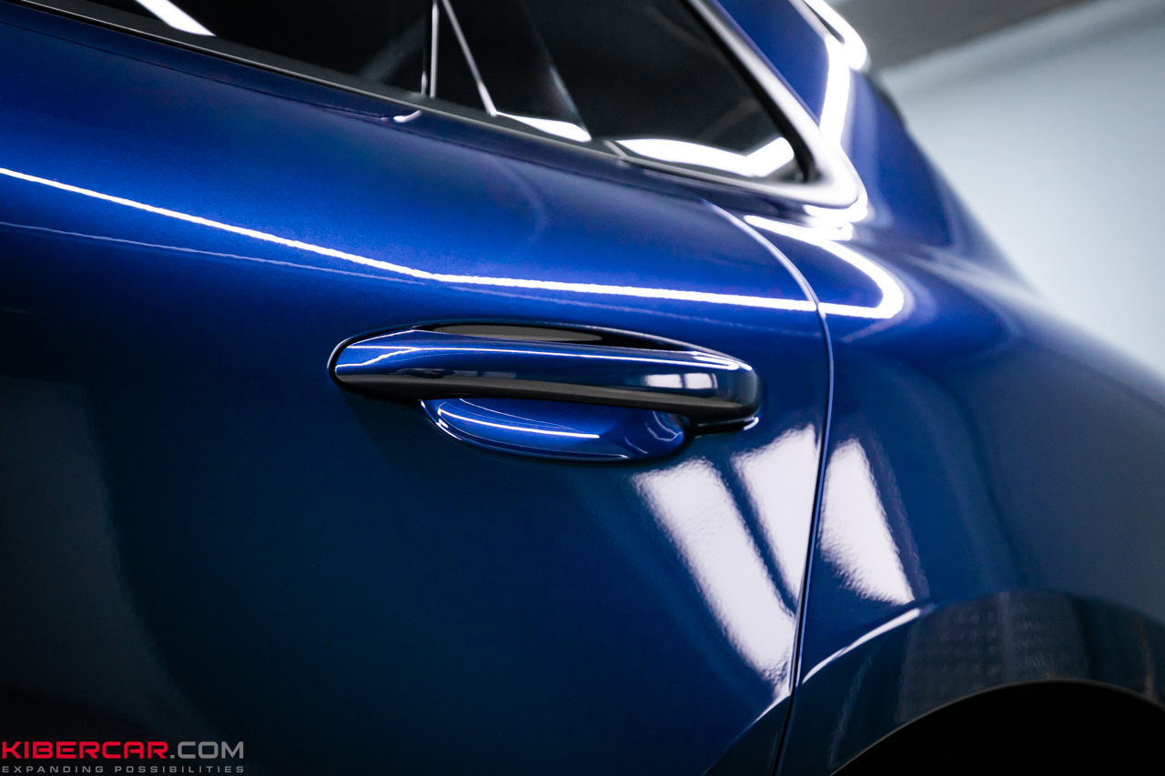 Porsche Macan: полировка с нанесением керамического покрытия 