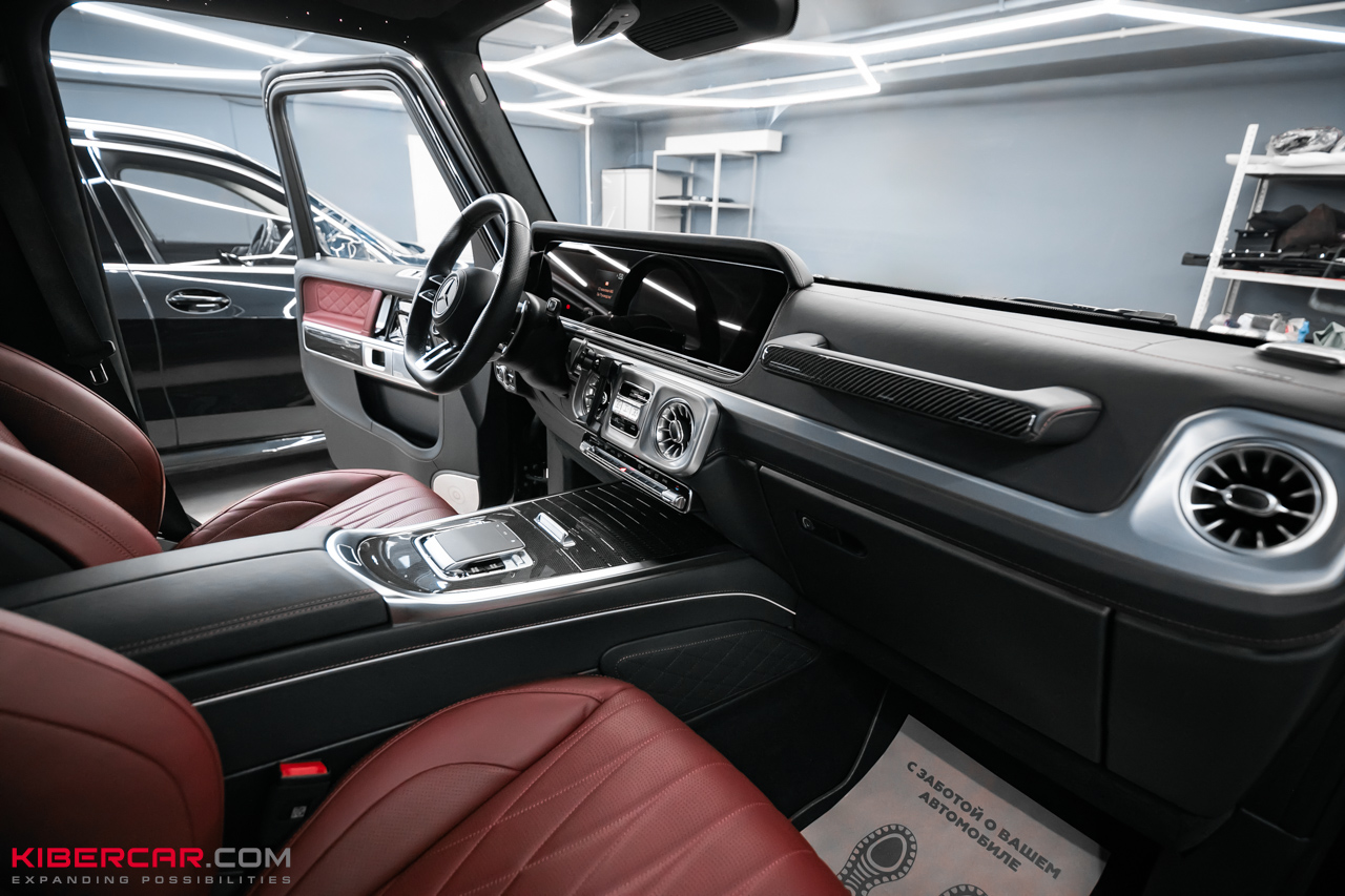 Химчистка салона и нанесение керамики на кожу Mercedes-Benz G-Класс