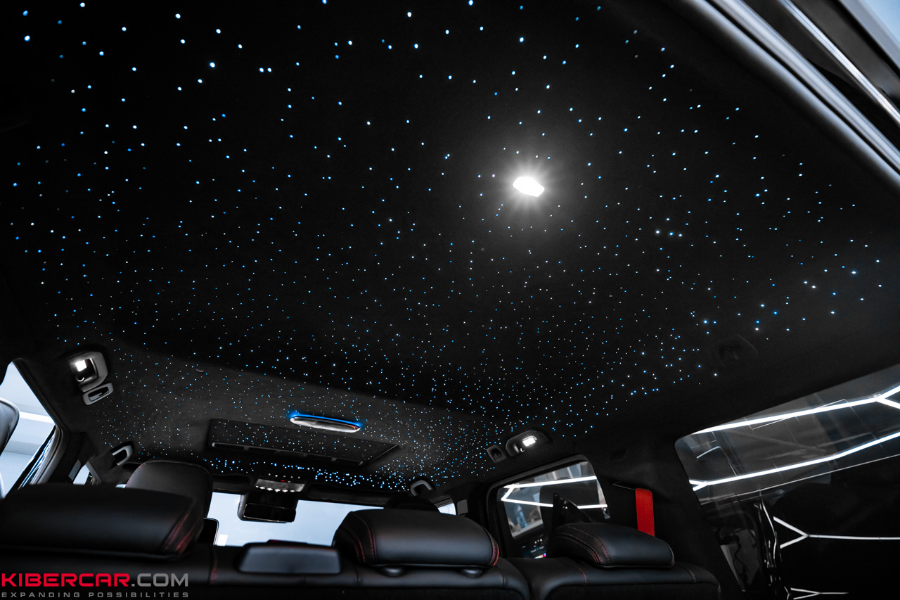 Mercedes-Benz G-Класс: подсветка на потолок «Звездное небо»