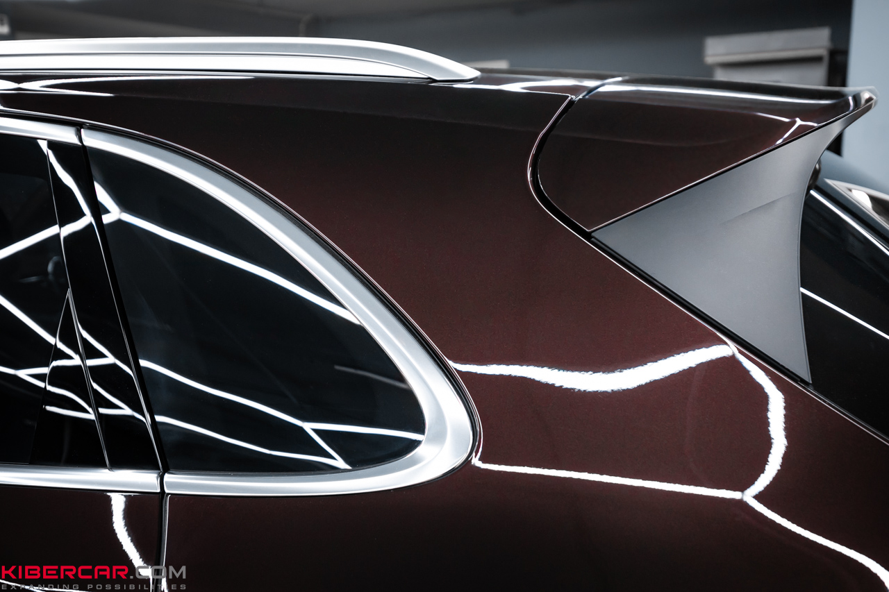 Porsche Cayenne: полировка кузова