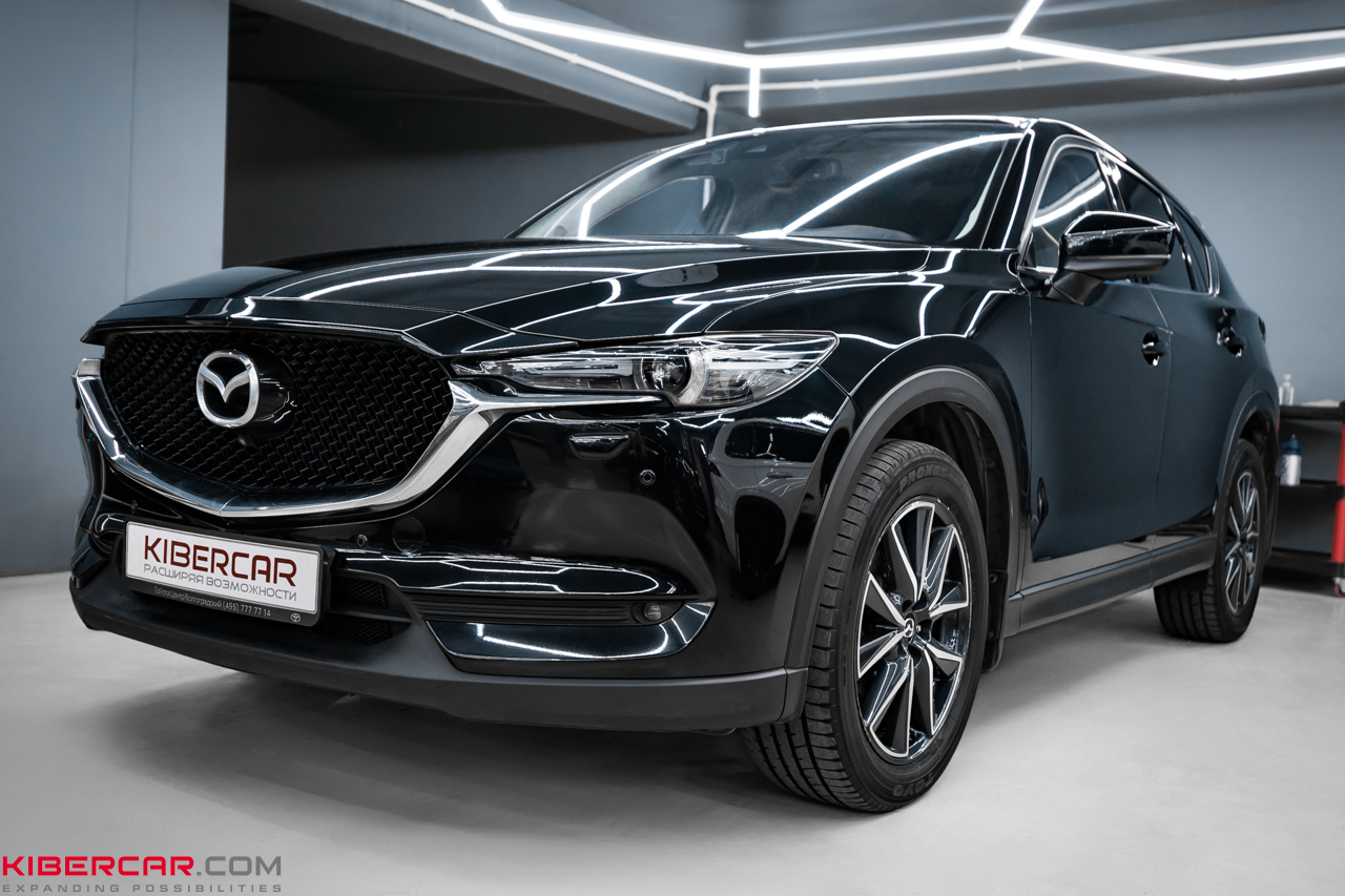 Mazda CX-5: полировка кузова