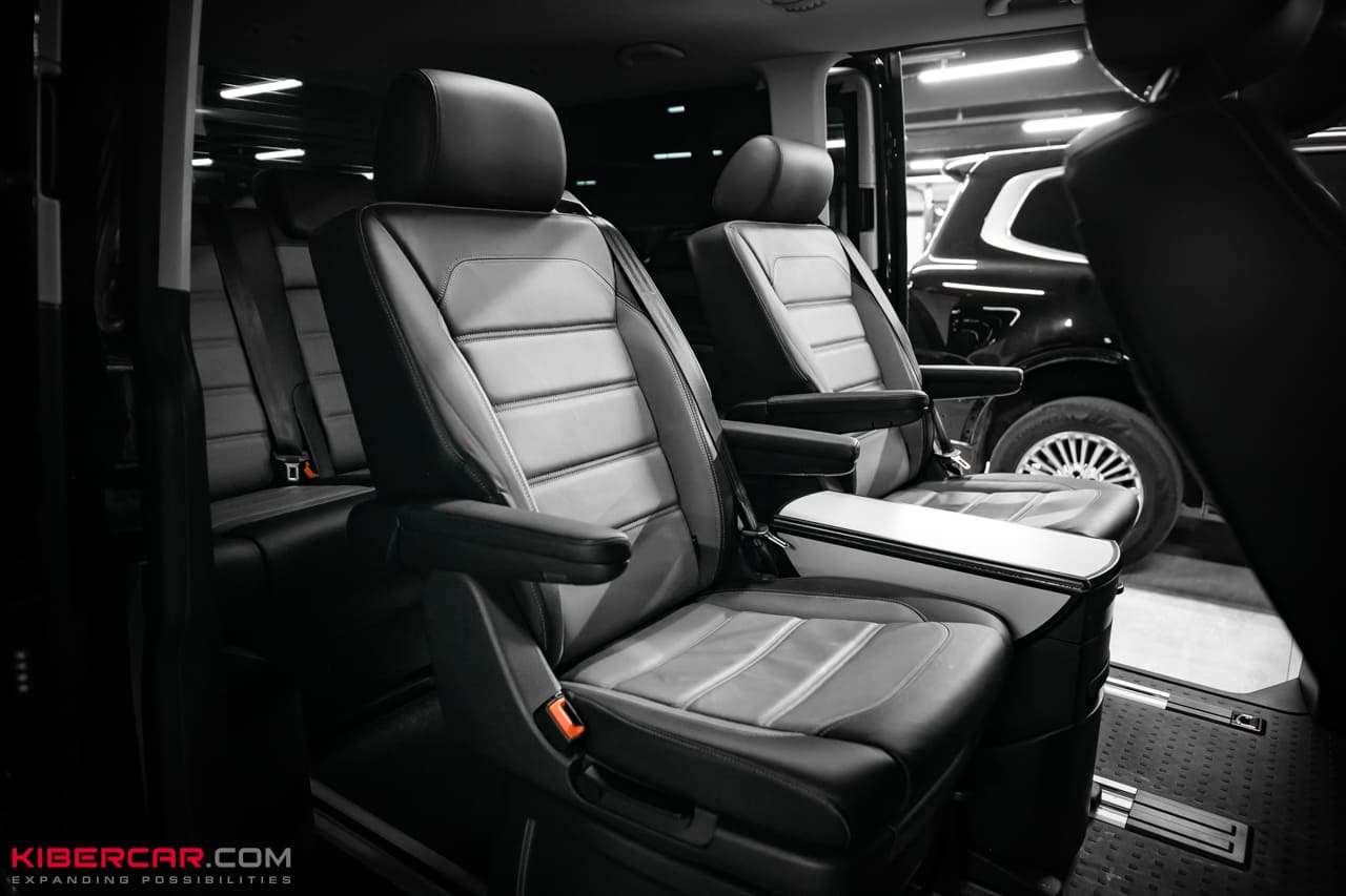Перешив салона и руля Volkswagen Multivan: комфорт, стиль и новая конфигурация интерьера