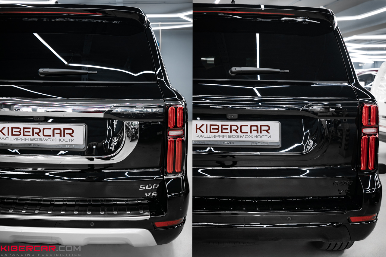 Tank 500: антихром и покраска дисков