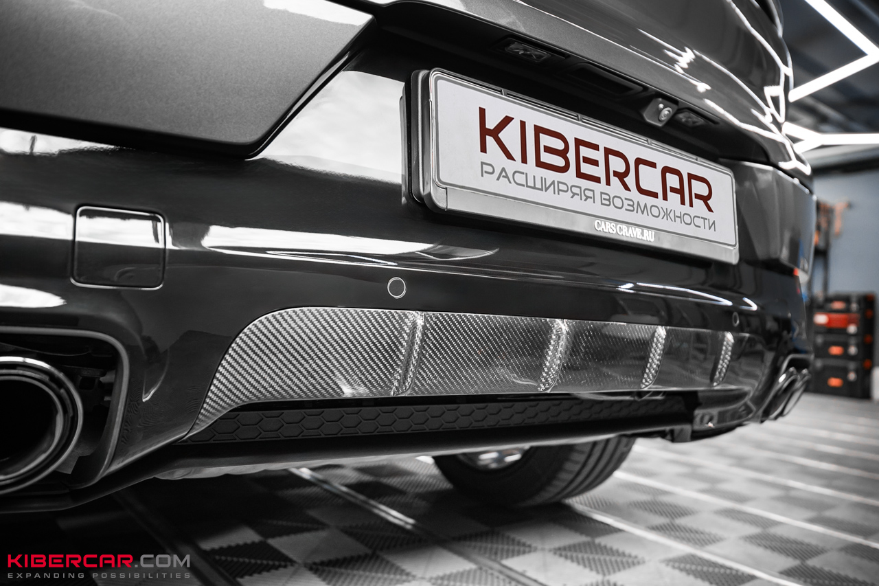 Карбоновый обвес для Porsche Cayenne: продолжение единого стиля экстерьера и интерьера
