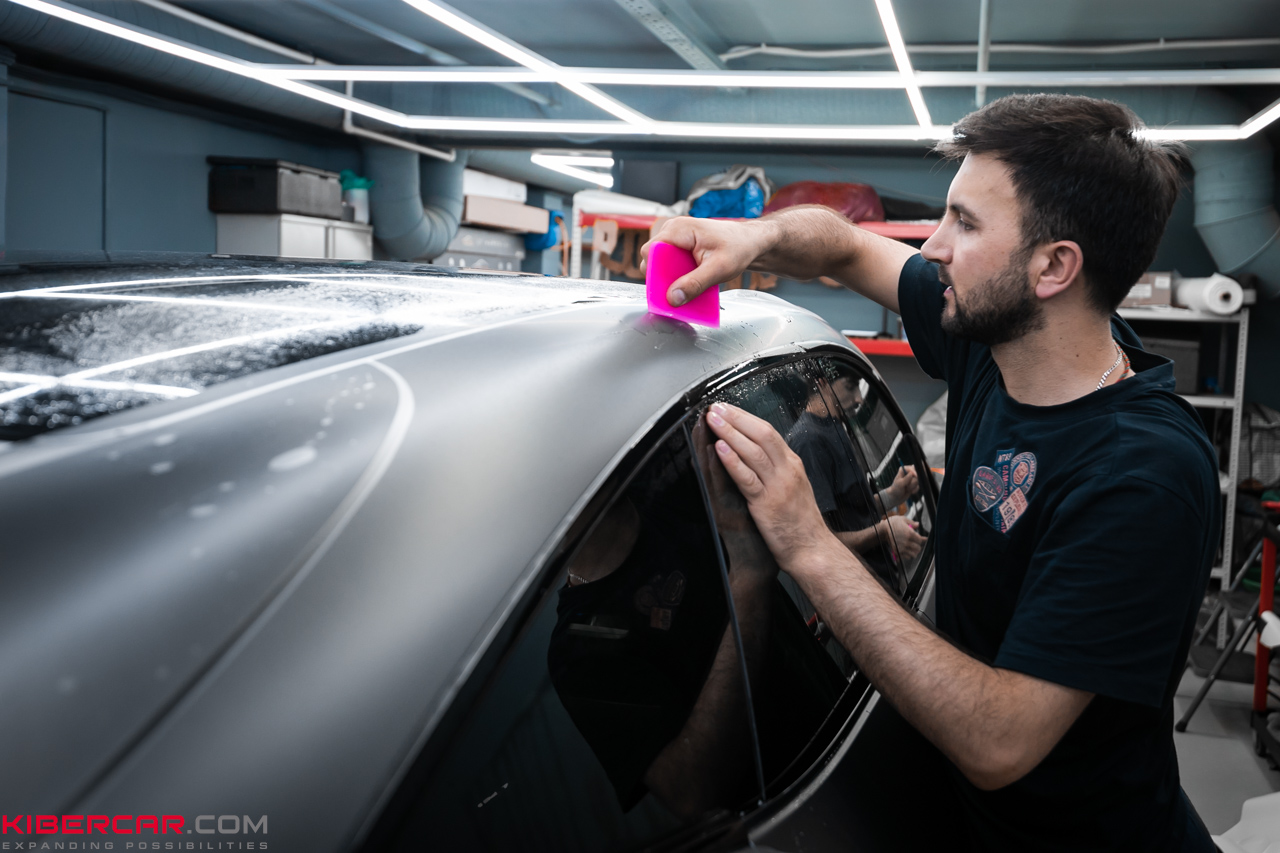 Оклейка матовым полиуретаном Avatr 11