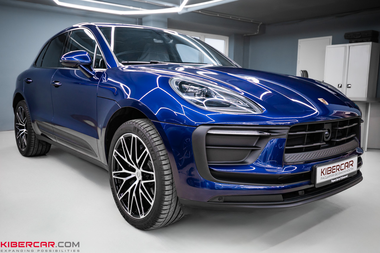 Porsche Macan: полировка с нанесением керамического покрытия 