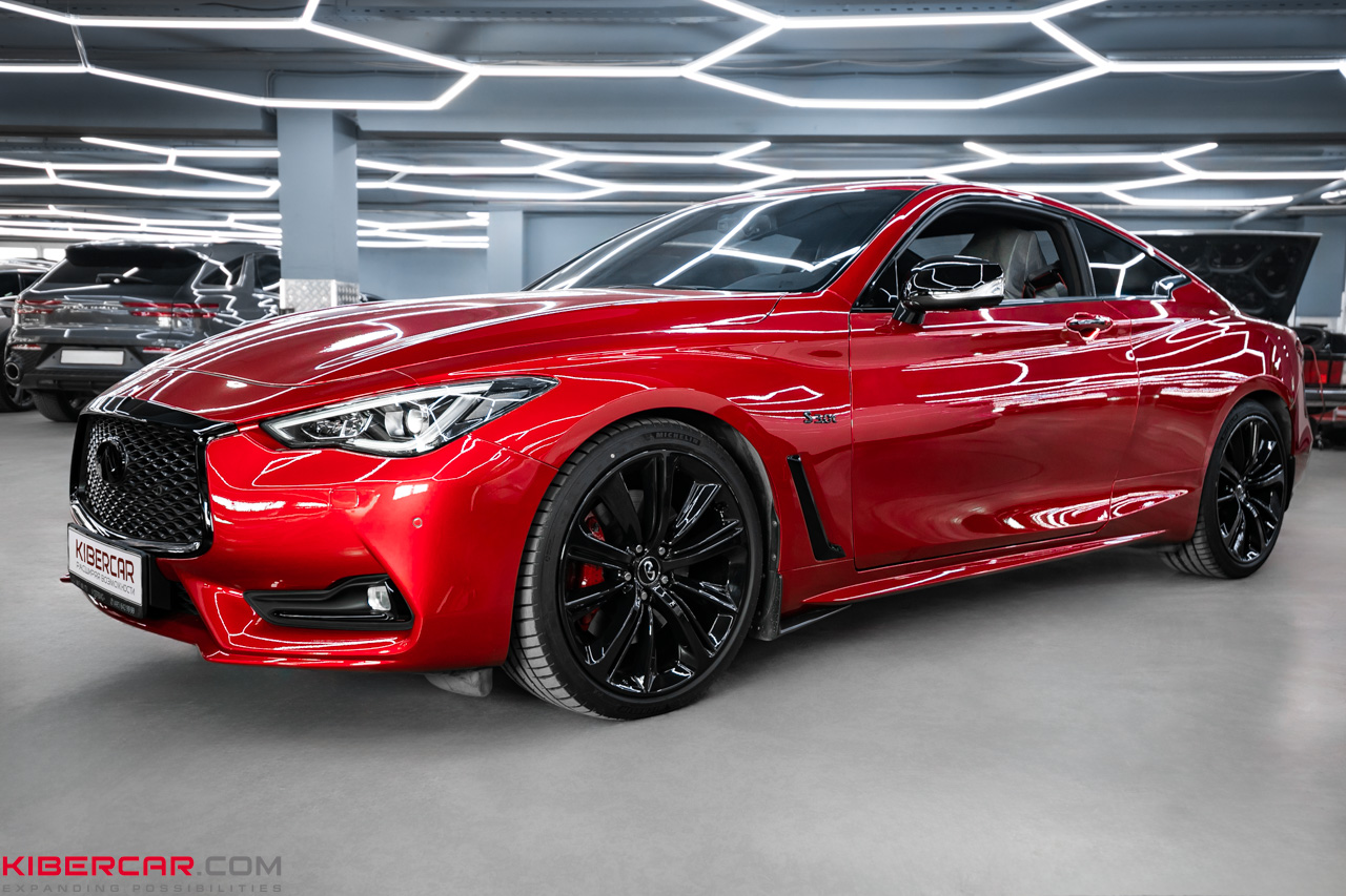 Восстановление и покраска дисков на Infiniti Q60S