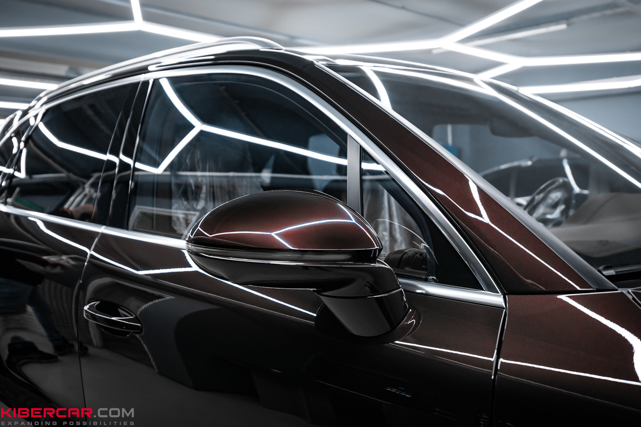 Porsche Cayenne: полировка кузова