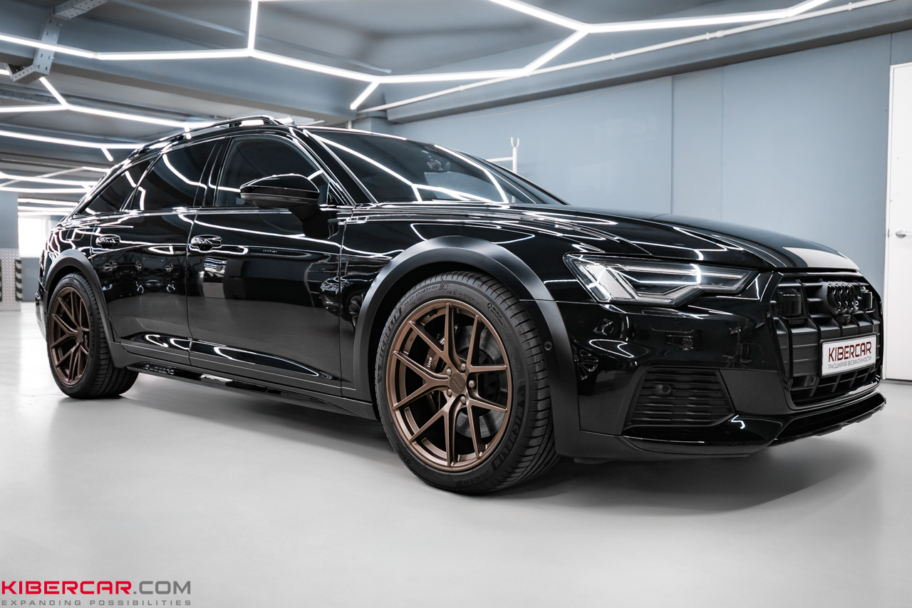 Покраска суппортов на Audi A6