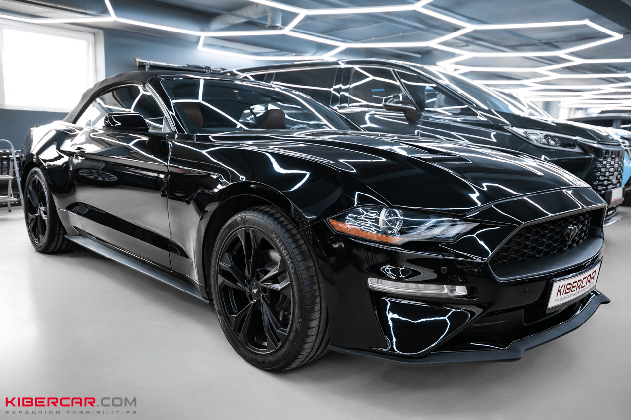 Полная перекраска Ford Mustang: от скрытых дефектов к идеальному глянцу