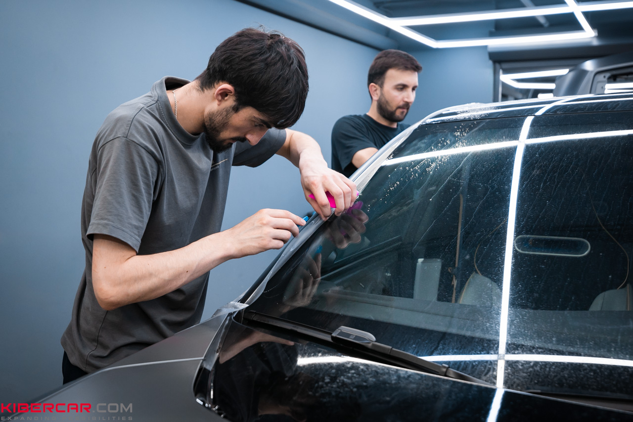 Оклейка матовым полиуретаном Avatr 11