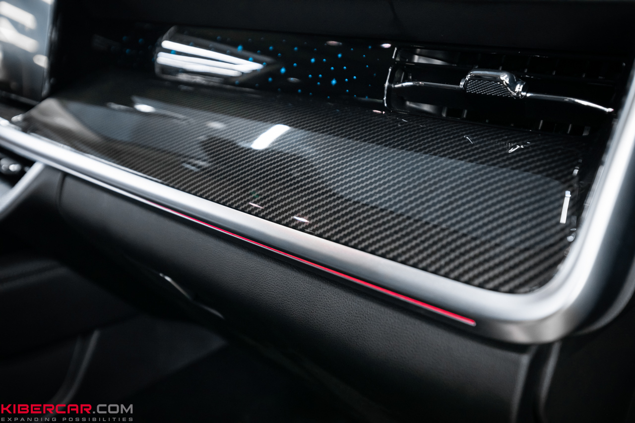 Аквапринт под карбон для салона Tank 500