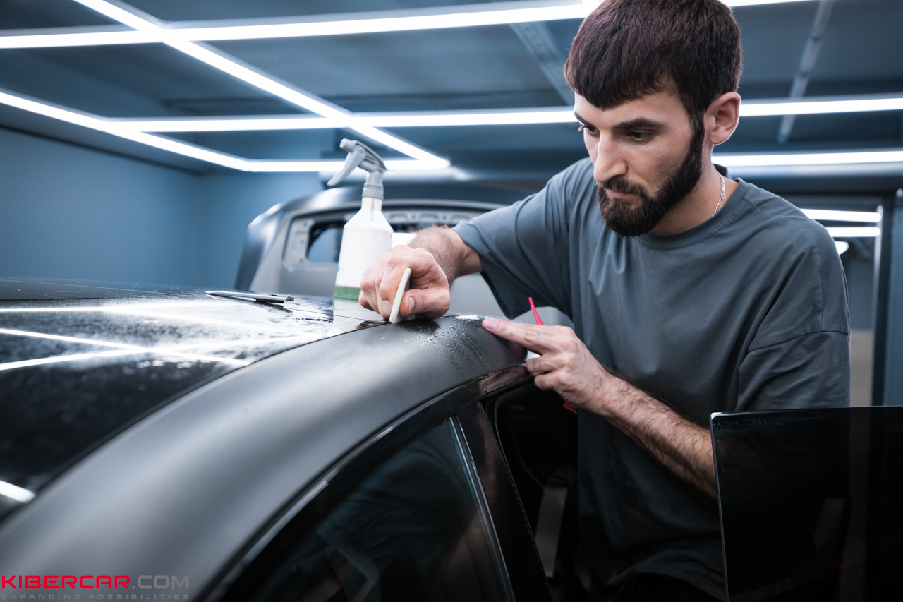 Оклейка матовым полиуретаном Avatr 11