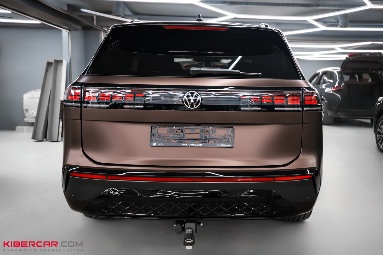 Оклейка Volkswagen Teramont в матовую защитную пленку: стильный акцент и долговременная защита