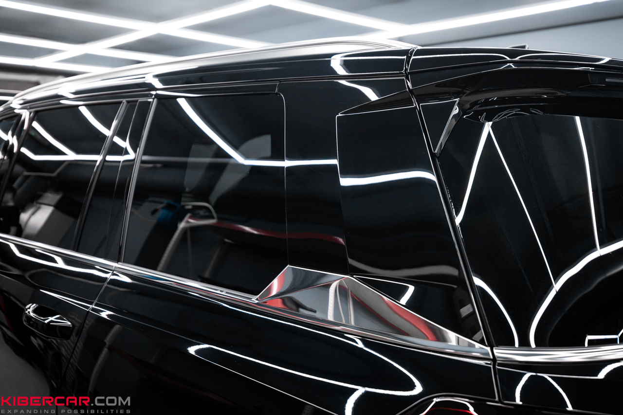 Оклейка автомобиля GAC GS8 полиуретановой пленкой