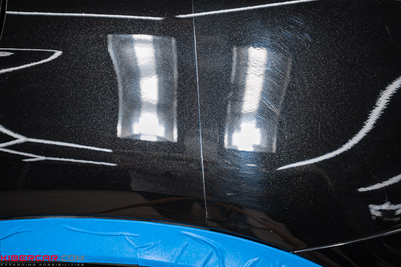 Mercedes-Benz GLE купе: полировка кузова