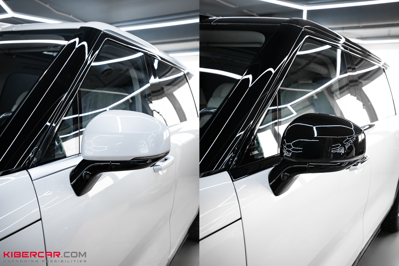 Антихром и оклейка Zeekr 9X: игра контрастов и надежная защита