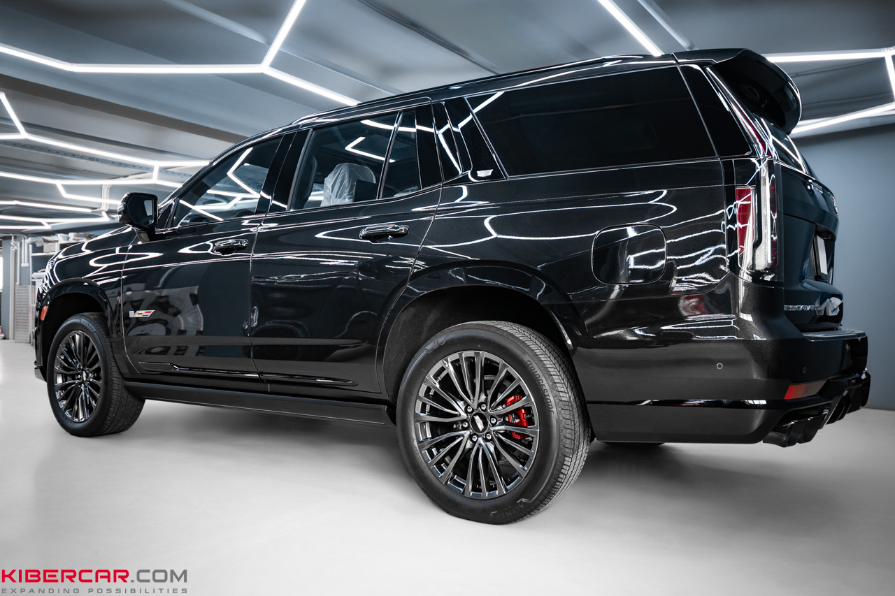 Защита кузова, оптики и салона Cadillac Escalade V полиуретановой пленкой