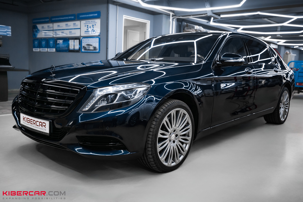 Антихром на Mercedes-Benz Maybach S-класс