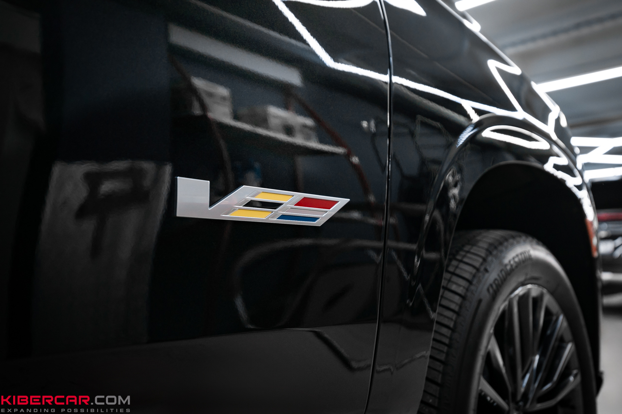 Защита кузова, оптики и салона Cadillac Escalade V полиуретановой пленкой