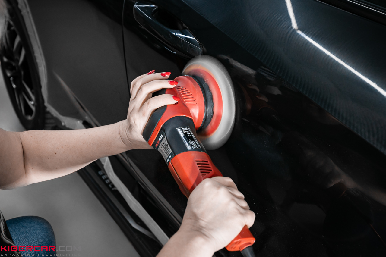 Geely Atlas: полировка кузова с нанесением керамического покрытия