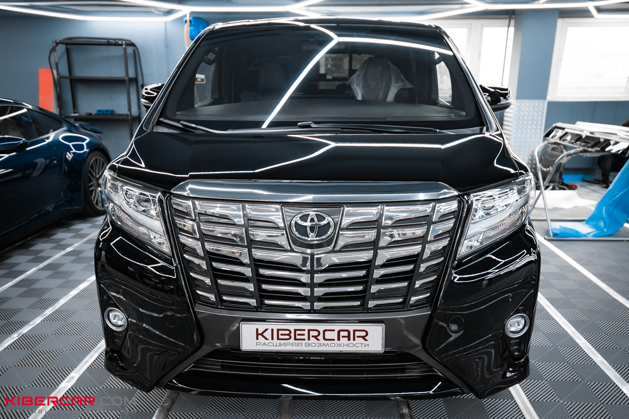 Полировка и керамическое покрытие Toyota Alphard